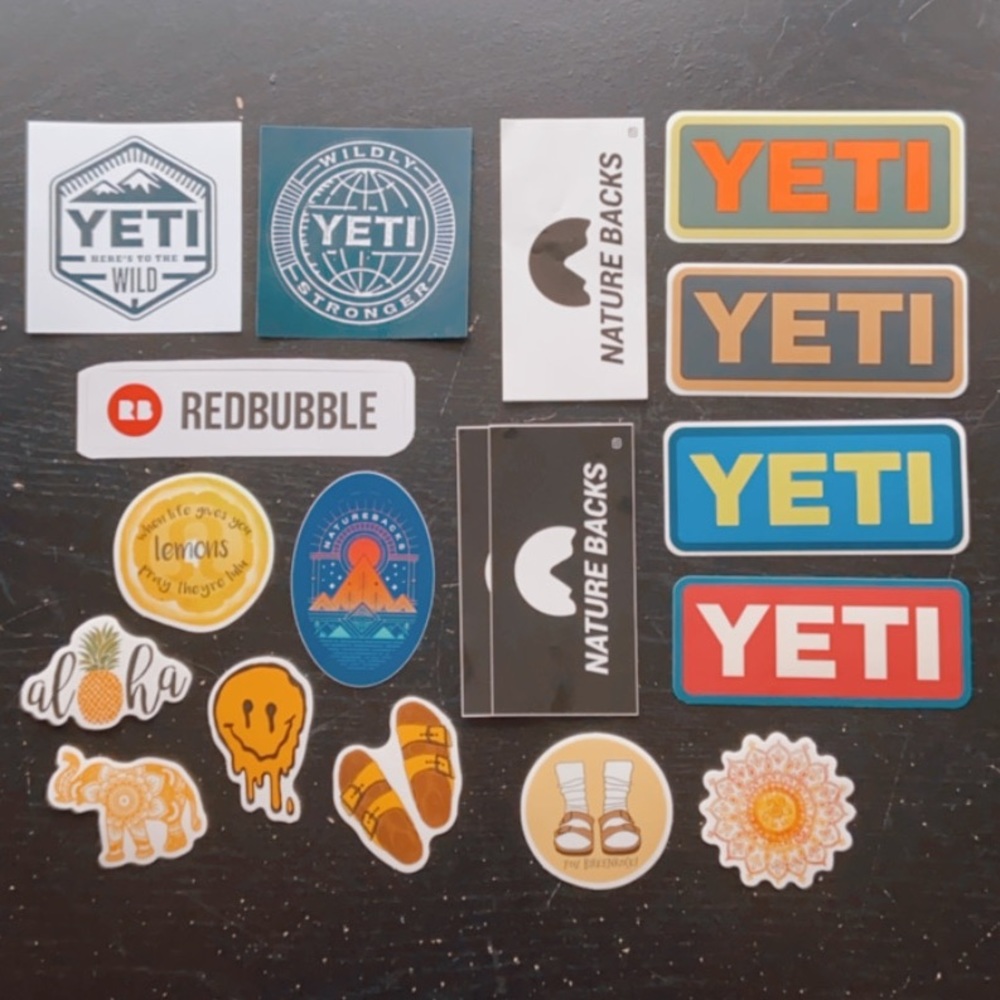 FREE STICKER(S) WITH ANY PURCHASE